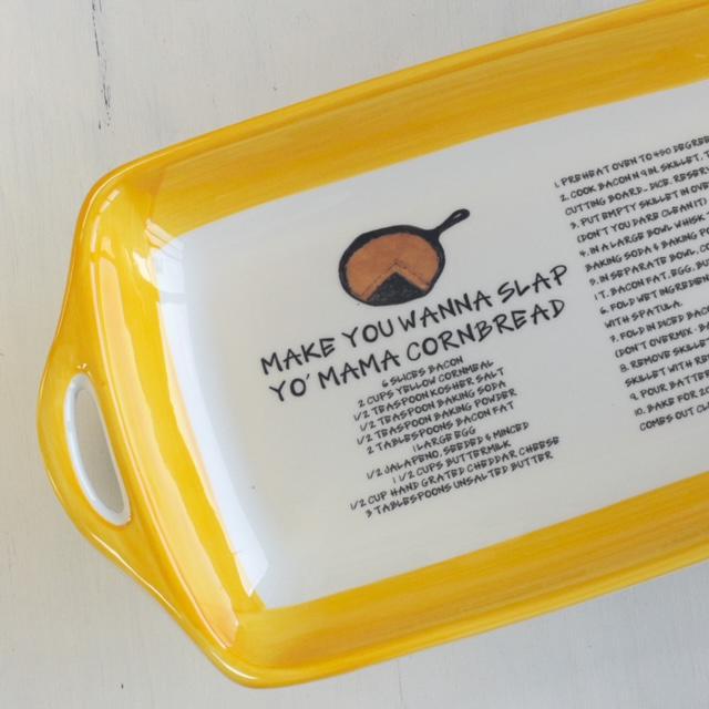 Cornbread Recipe Platter