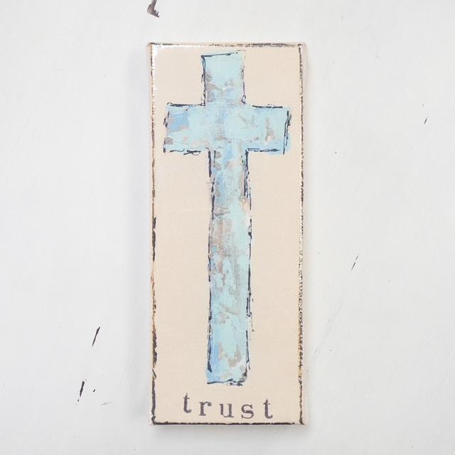 Trust Cross Canvas