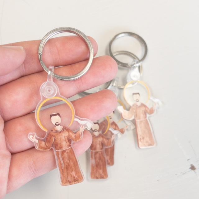 St. Francis of Assisi Keychain