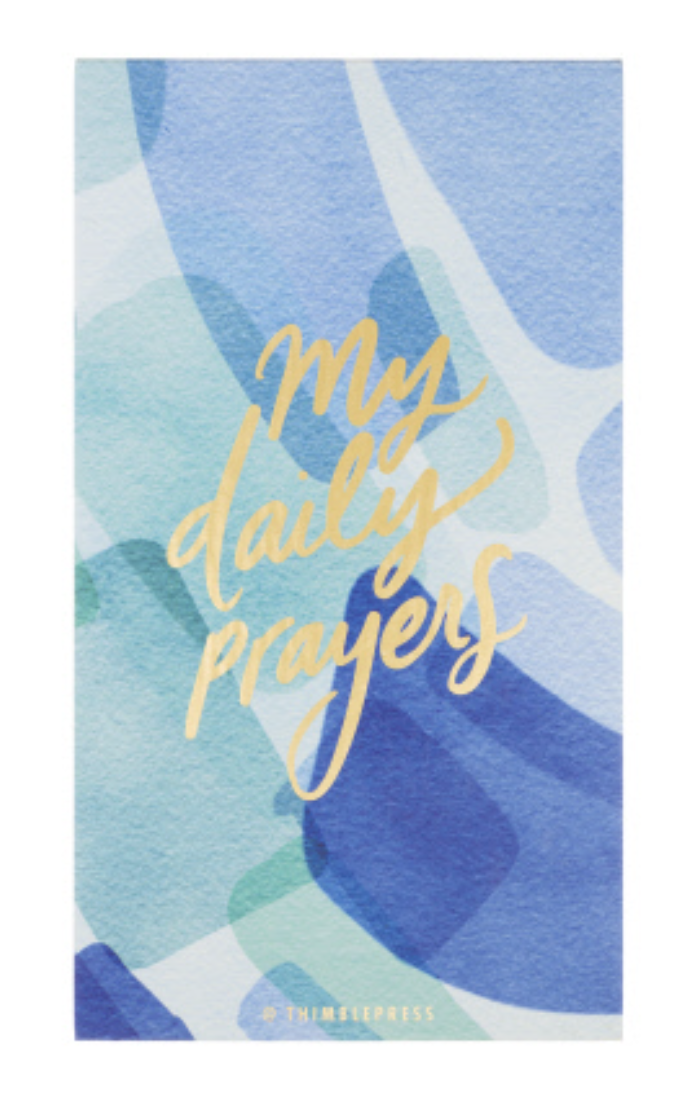 My Daily Prayers List Pad