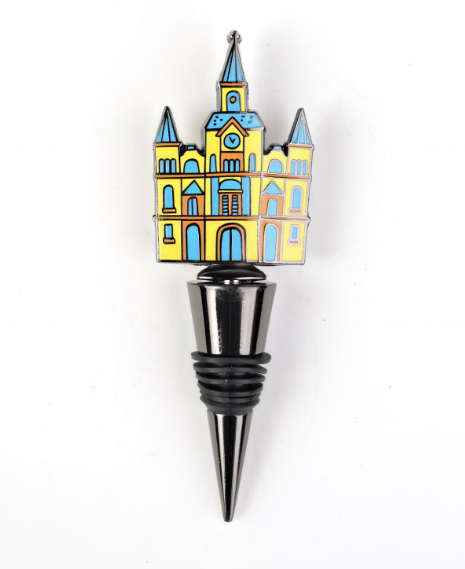 St. Louis Cathedral Wine Stopper