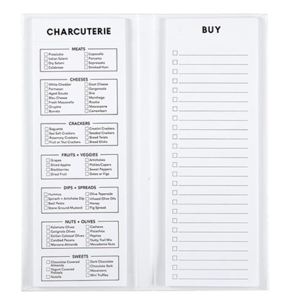 Charcuterie List Pad