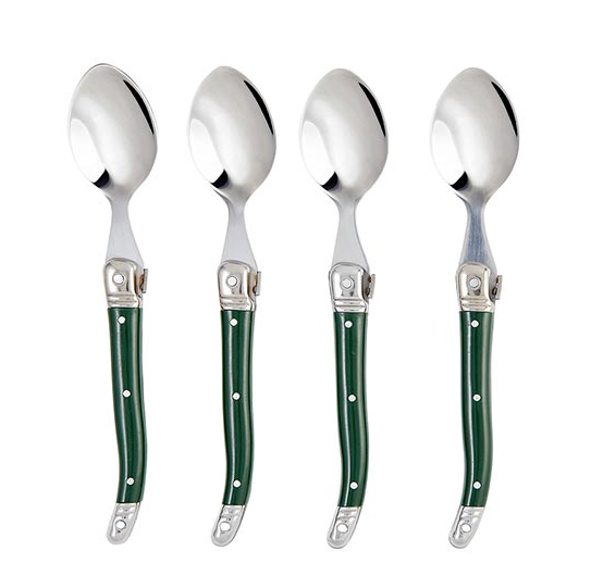 Green Charcuterie Spoon Set