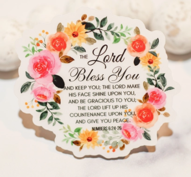 The Lord Bless You Sticker