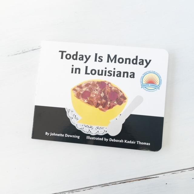 Today is Monday in Louisiana Board Book