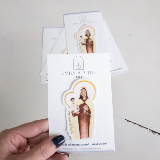 Our Lady of Mount Carmel Sticker