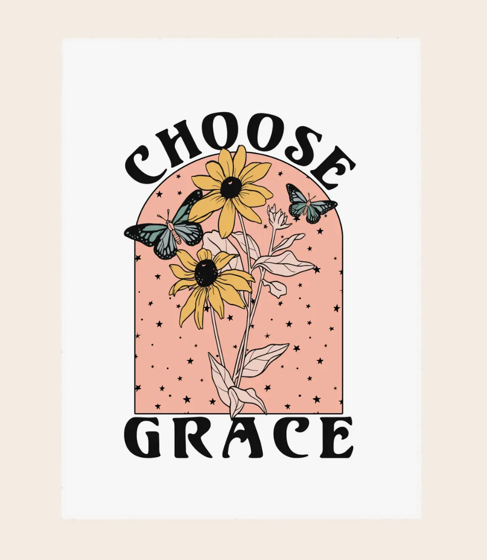 Choose Grace Sticker
