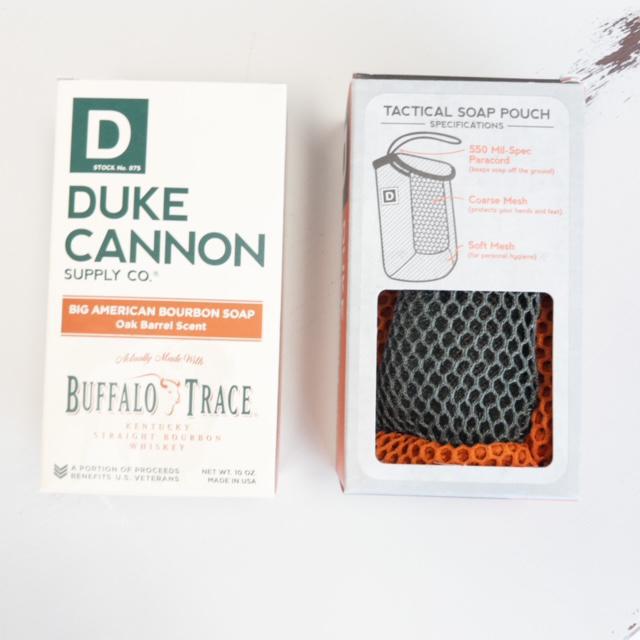 Duke Big American Bourbon Soap + Tactical Scrubber