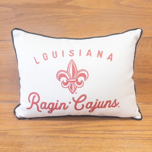 Vintage Ragin' Cajuns Pillow